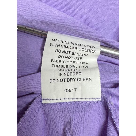 IBKUL Women's Purple Long Sleeve Top - Picture 8 of 10